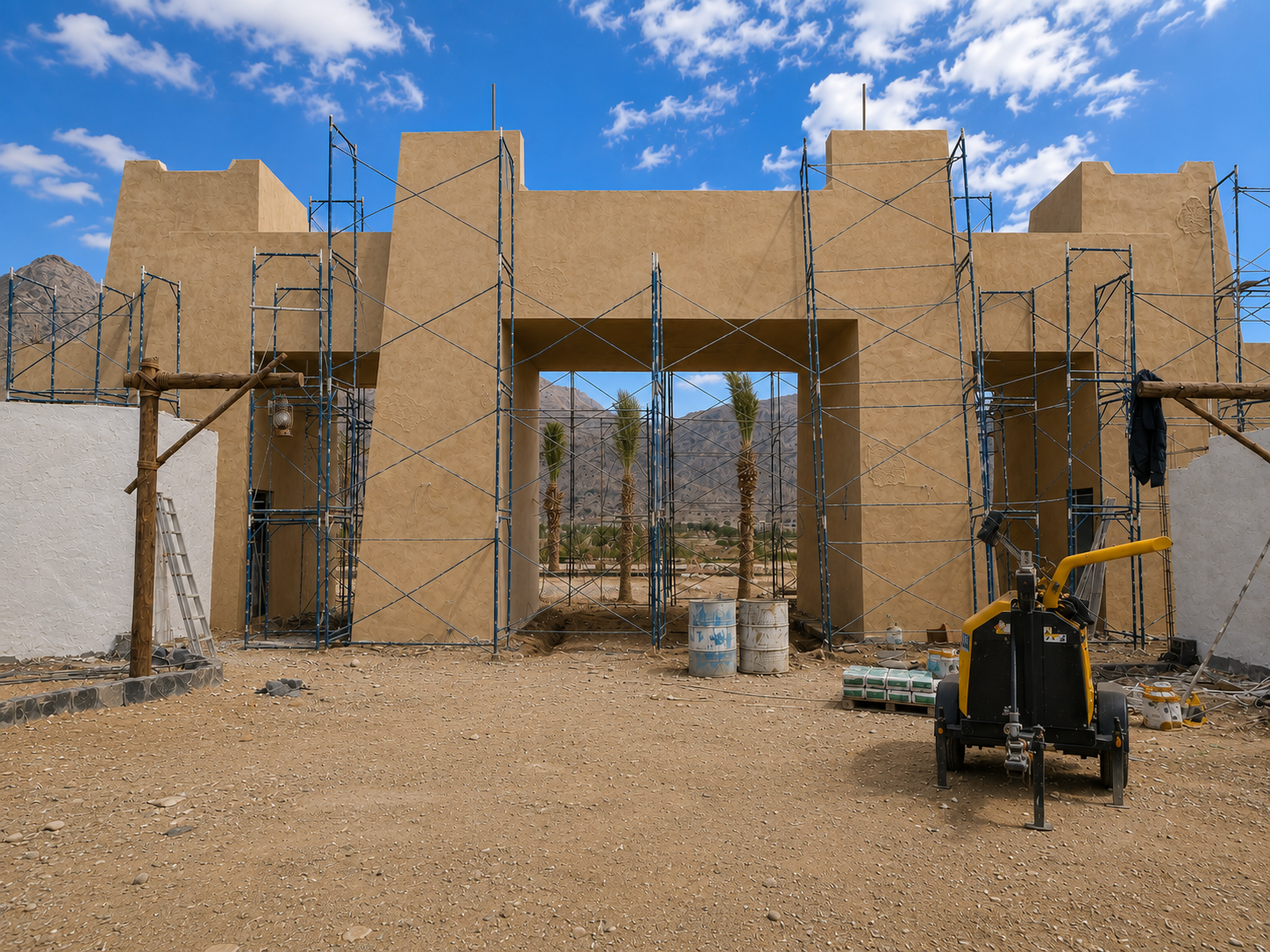 Al Khutah – Wadi Al Reem Main Entrance Gate